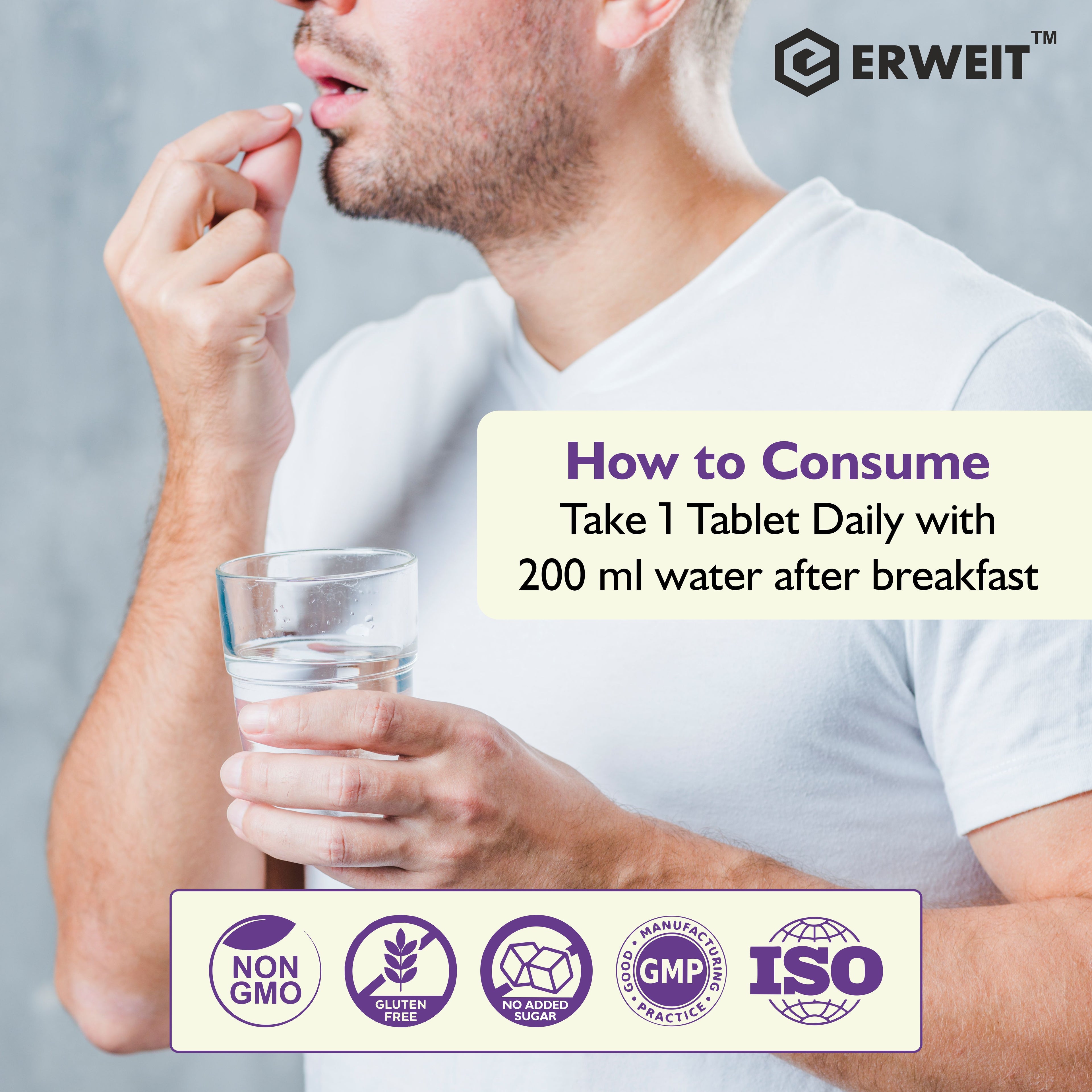 ERWEIT Immuno+ Multivitamin & Multimineral Tablets