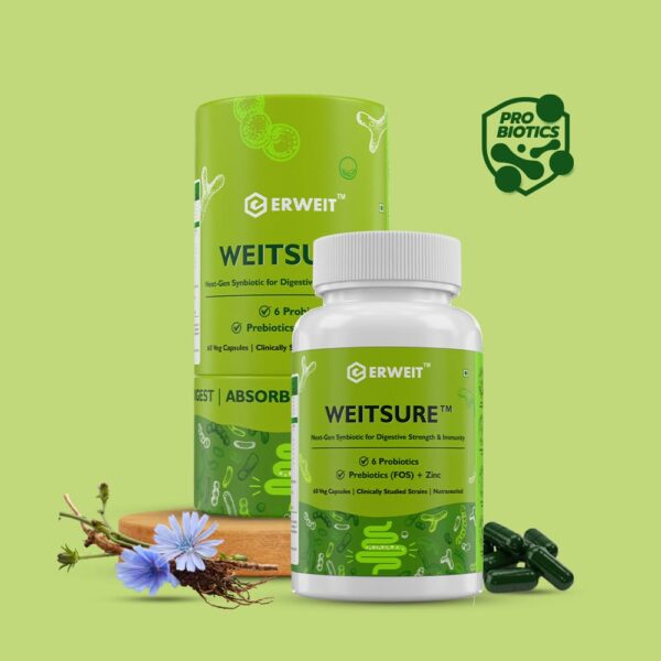 Weitsure™ – Advanced Synbiotic for Gut & Immune Health (Pack of 1)